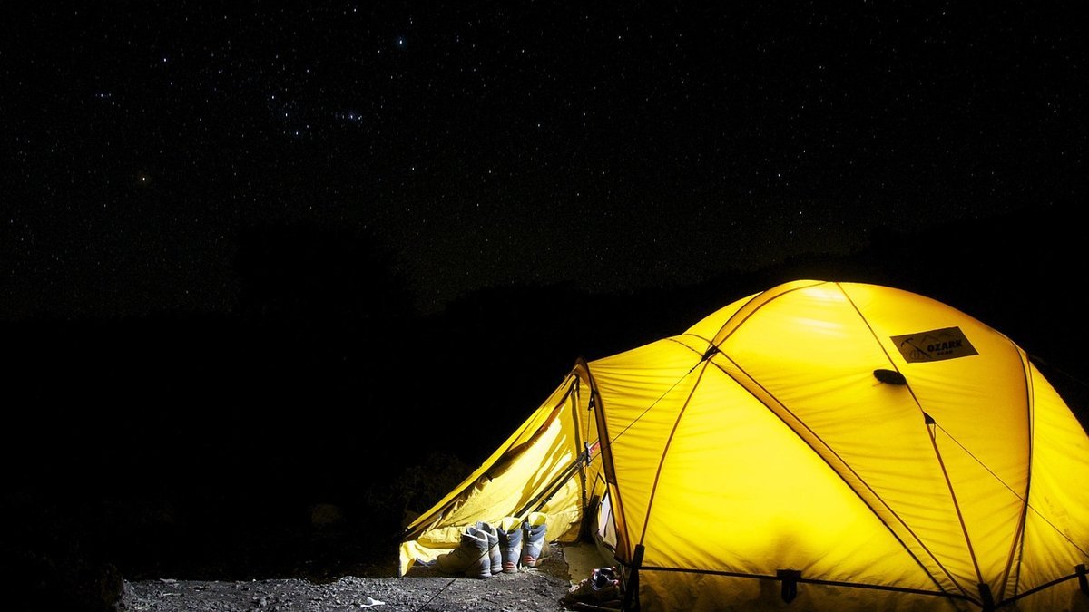 Camping en brousse au Kenya