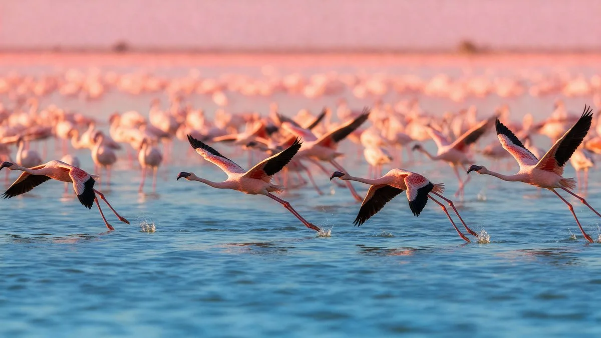 Lac Natron en Tanzanie : guide du lac alcalin aux flamants nains