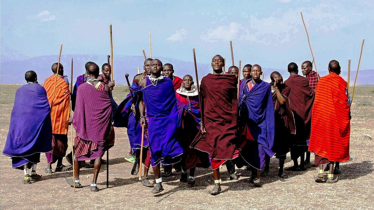 Peuple masai au Kenya